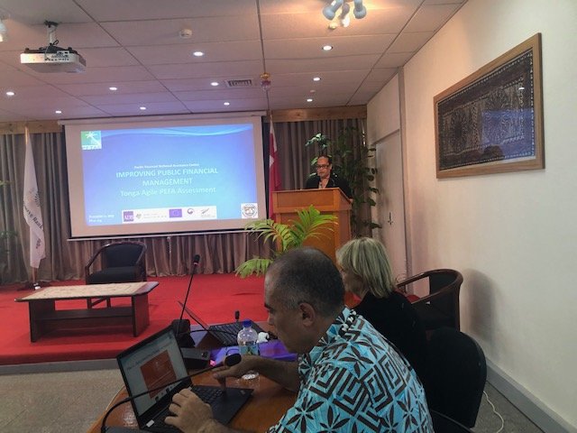 PEFASecretariat's tweet photo. We are in #Tonga piloting for the first time the #agile approach to #PEFA assessments w/ @imfcapdev #PFTAC. The aim of #agilePEFA is to shorten the time of conducting assessments & produce a more user friendly report. We will soon be reporting on pilot findings - stay tuned #PFM https://t.co/5gSpHjyTCb
