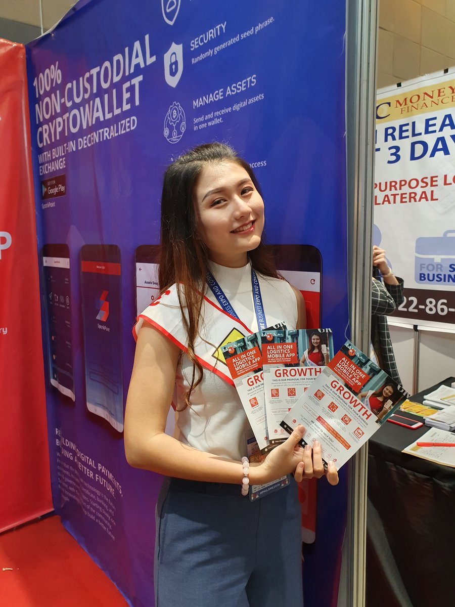 CandiceLi19's tweet photo. Second and final day at the 9th Philippine SME Business and Convention with @dlveryexpark and @sparkpointio. Catch me here before I fly back to SG on Thurs! Gonna miss Manila so much! @ASparkpoint #SRK #MissSG2018 https://t.co/S8GtEyarJY