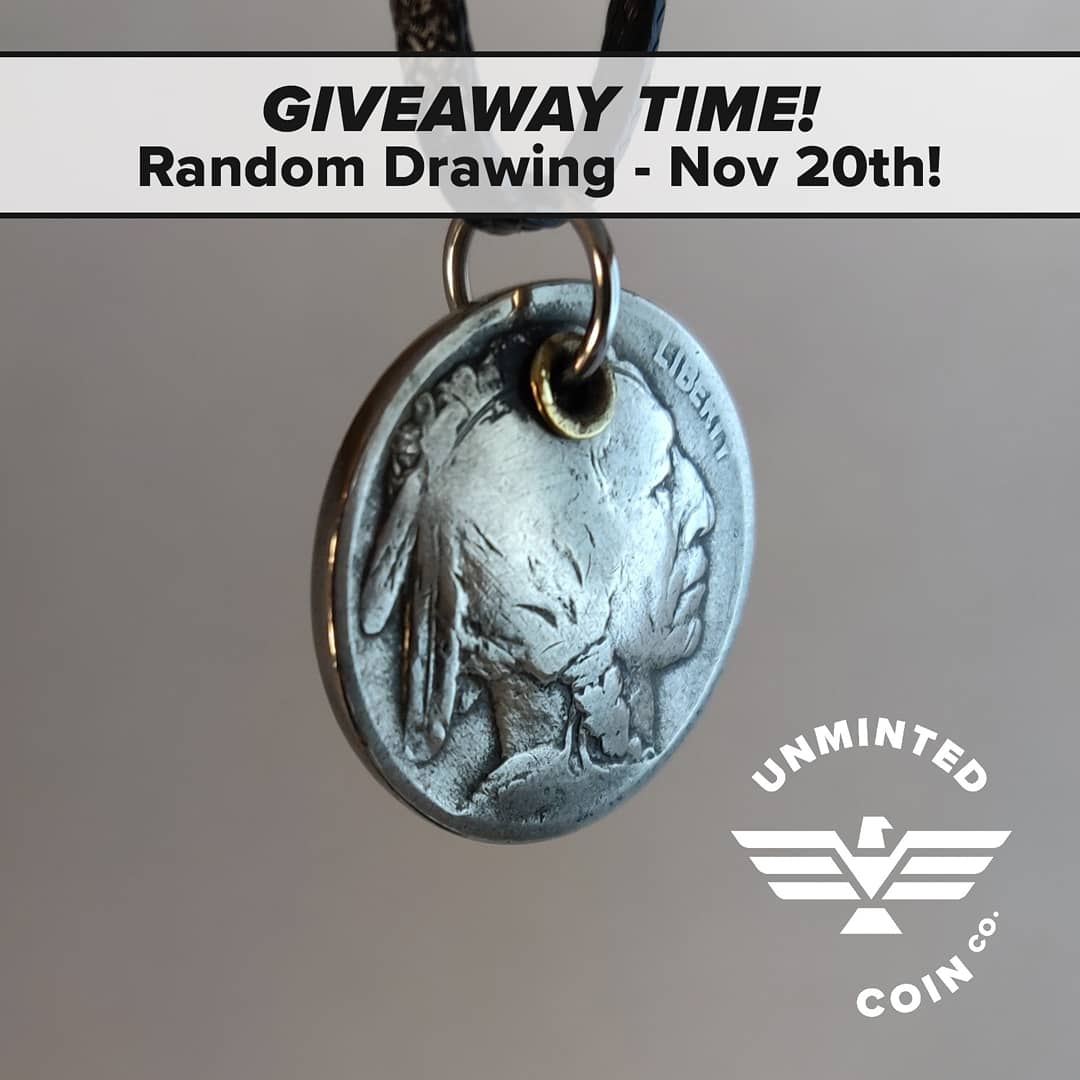 UnmintedLTD's tweet photo. Doing a giveaway for a Buffalo Nickel pendant on Facebook - info on post! https://t.co/vIqgiQHJD7 #coinjewelry #coinart #buffalo #5cents #flip https://t.co/mLVt9hahkf