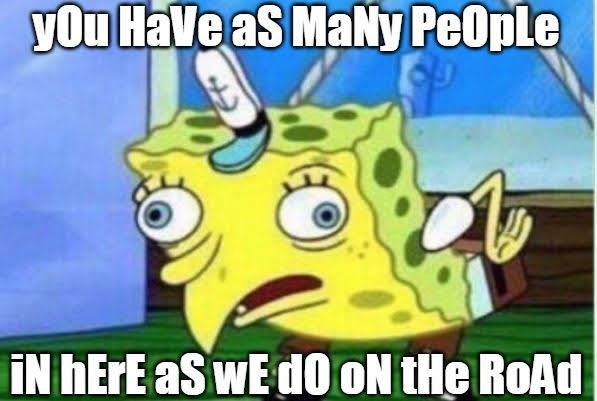 DispatchTown's tweet image. 👮‍♂️ Wow, you guys have as many people in here as we do on the road.

📻 Yeah, turns out burning a vacation day on a Tuesday isn't popular in here either.