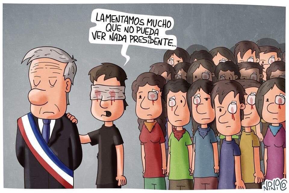 la_naty23's tweet photo. Igual que la canción y coincidentemente del grupo LOS LADRONES SUELTOS, #Piñera NO DIJO NADA... estas llamando a más violencia por los uniformados 😡 eso no se hace #PlazaDeLaDignidad #chiledesperto #BastaDeAbusos #RenunciaPiñera https://t.co/DHCfmqoZRP