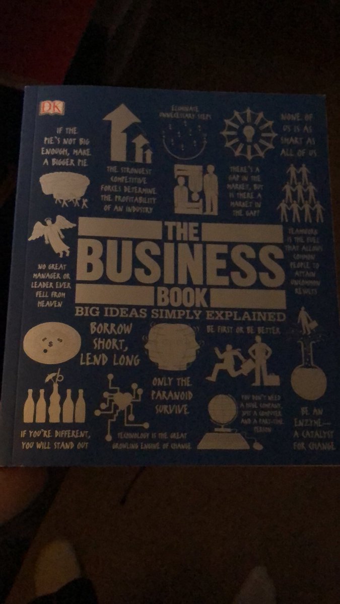 PrKingOfHearts's tweet photo. One of my favorite birthday gifts ! 👌🏼 that and my Harry Potter coffee mug from my kids 😁 lol #TheBigBusinessBook #BigIdeasSimplyExplained 📚 https://t.co/hA3PcbnJFz