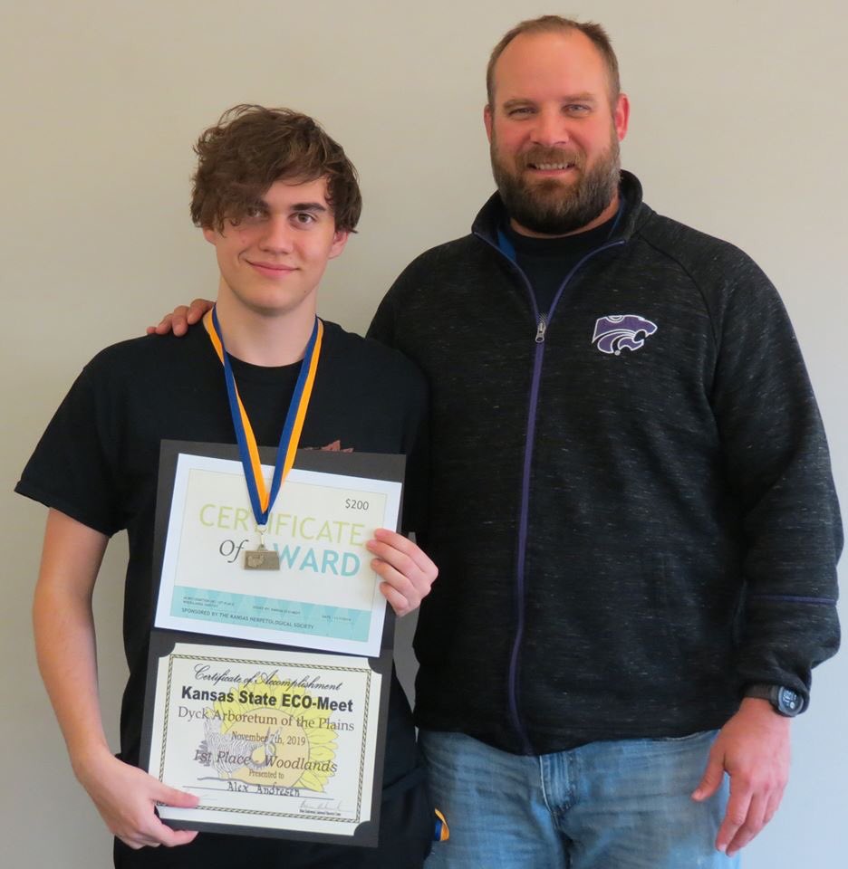 Congratulations to Alex Andresen, Payton Day, Dom Metlevski, &amp; Caden Hickel for a 2nd place team finish at this year’s State EcoMeet! Individual honors include Alex, 1st in Woodlands and Payton, 3rd in Ornithology! <a href="/usd383/">USD 383</a>