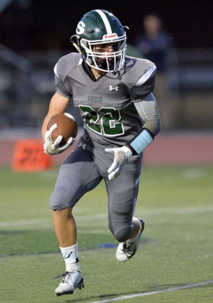 CoachBClawson's tweet image. Congratulations to Billy Beach, Class AA Overall Player of the Year! @ShenAthletics @shenfootball_01 @coach_mcquade @rfenton33