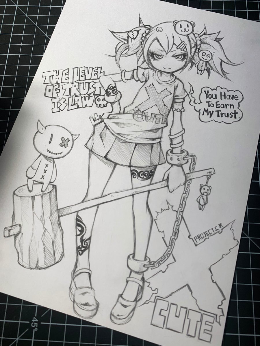 PCKガチャ!![5枚目]ガチャガチャで当たりが出たら原画スケッチをプレゼントします!! 