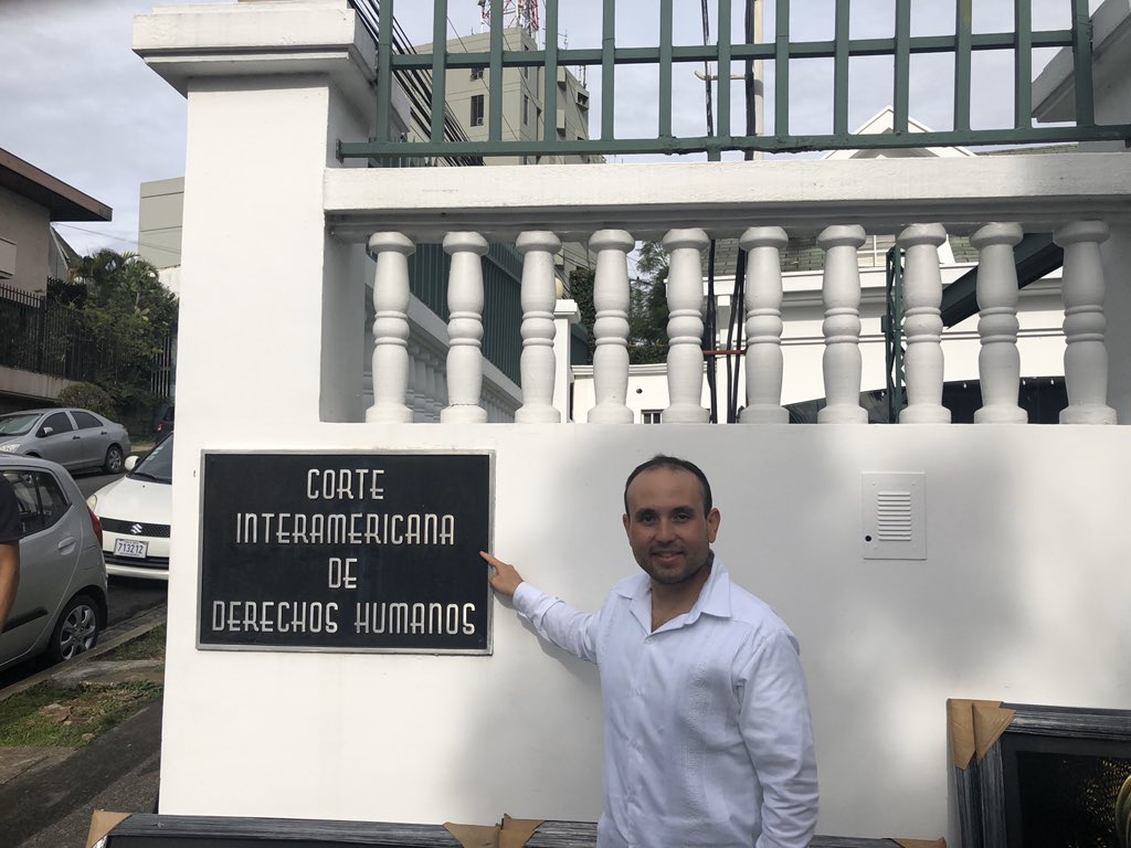 campoy_samuel's tweet photo. Contento por conocer las instalaciones de la corte interamericana de derechos humanos... https://t.co/deXql7WIS7