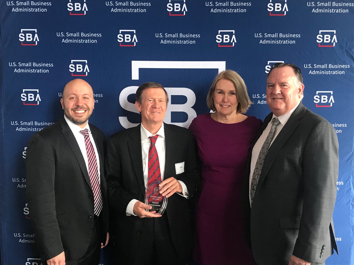 SBA_MA's tweet photo. @ClarkUniversity @bobfromsbaMA @SBAgov @euroamericanlo1 @arcptsborofrmhm @MachadoConsultg @MagnetBJA @StonelinkG @MiddlesexJunk 🎉Edgetech Instruments, Inc. Managing Director John Allcott #Massachusetts #SBAEmergingLeaders #Year12 #StartGrowSucceed #SmallBusiness #DreamSmallBiz https://t.co/bjlMoezUAL