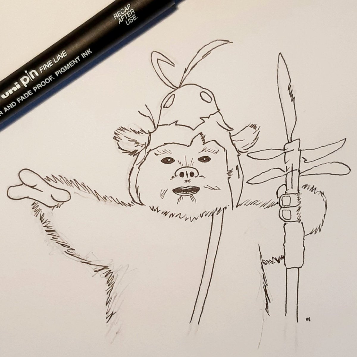 markjasperart's tweet image. Logray.
#StarWars #StarWars50 #Logray #Ewok #Endor #Ewoks #ROTJ #MTFBWY #ReturnoftheJedi