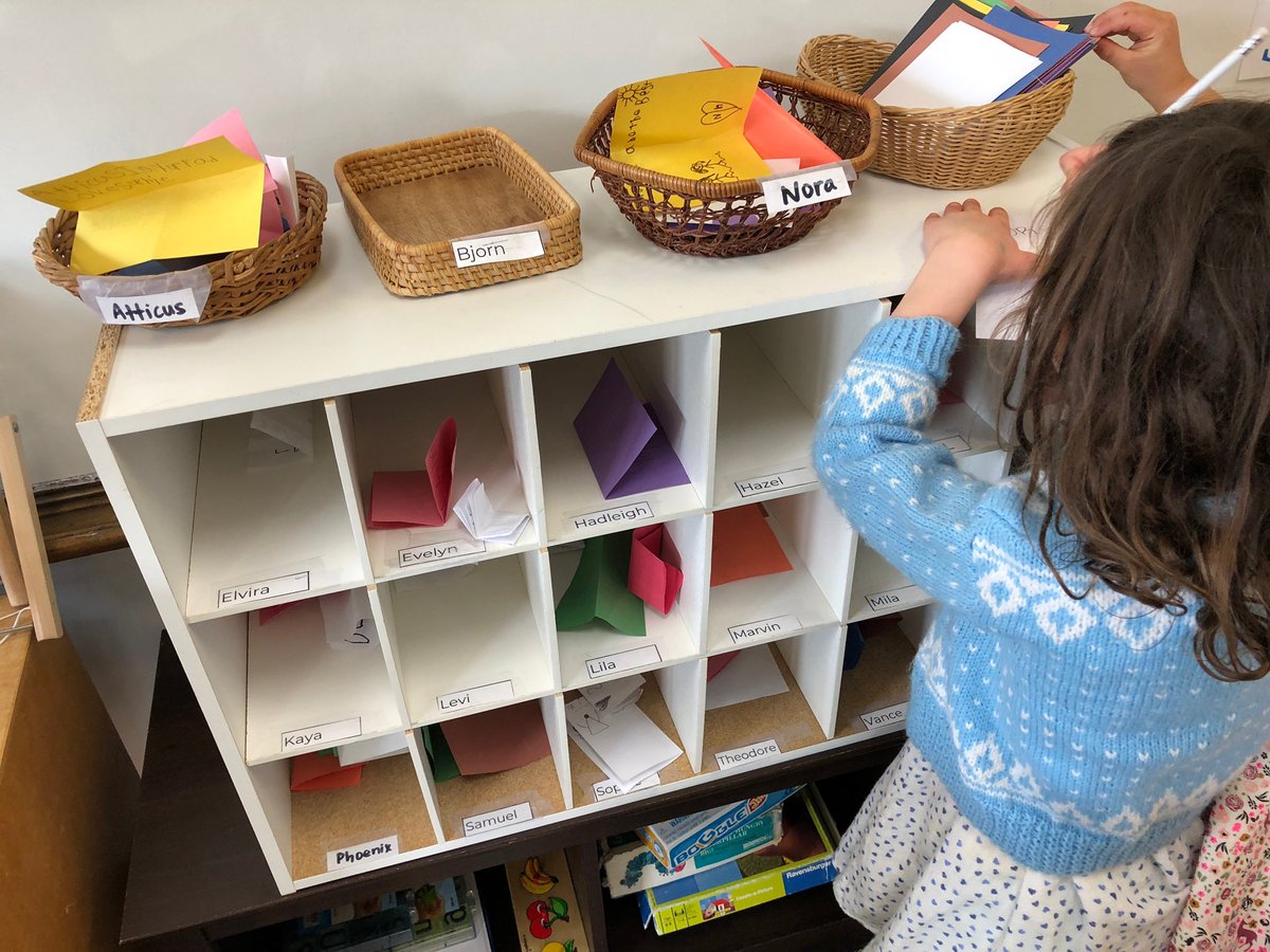 StPaulNLschool's tweet photo. New mailboxes in our K-1 class is creating endless learning opportunities! https://t.co/MBcH0K3lRx