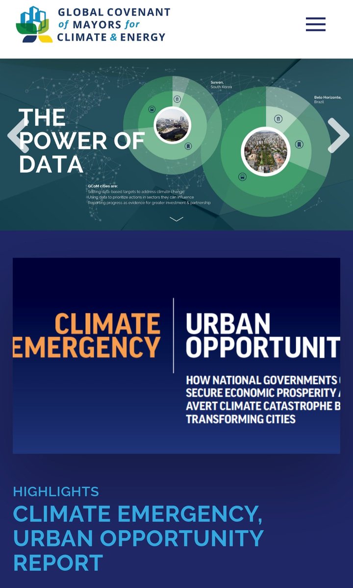 32) Edmonton is involved in many different groups, such as the Global Covenant of Mayors for Climate and Energy.