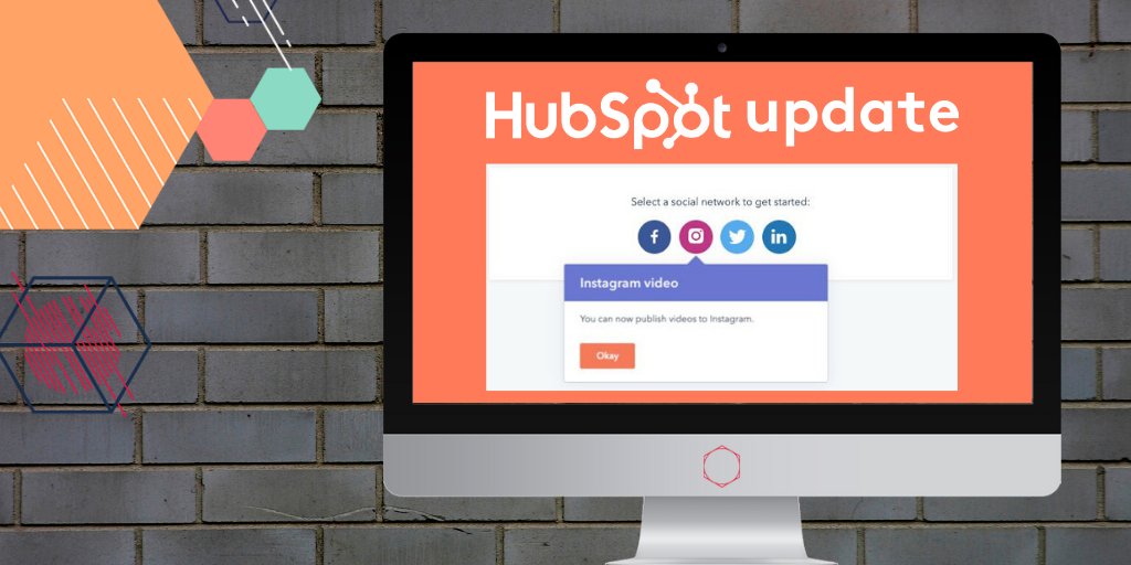 HypeandDexter's tweet image. Great News! @HubSpot can now post videos directly to Instagram. #HubSpotUpdates #HypeAndDexter #InstagramMarketing