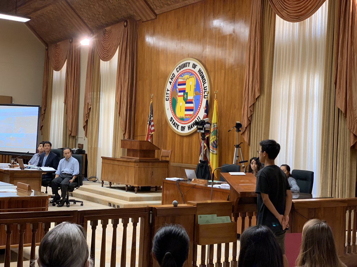 theHYCC's tweet photo. ALOOOOOHA! Today, the City Council of Honolulu has unanimously decided to sue fossil fuel companies like Exxon for the damages they’ve caused to O‘ahu. https://t.co/53KEMKCy8v