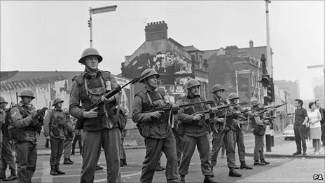 With situation now militarised, things soon spiralled out of control. (P)IRA emerged a few months later, in December of 1969, with many nationalists now resorting to use of arms to defend themselves and their communities and to force political change that peaceful means couldn't.