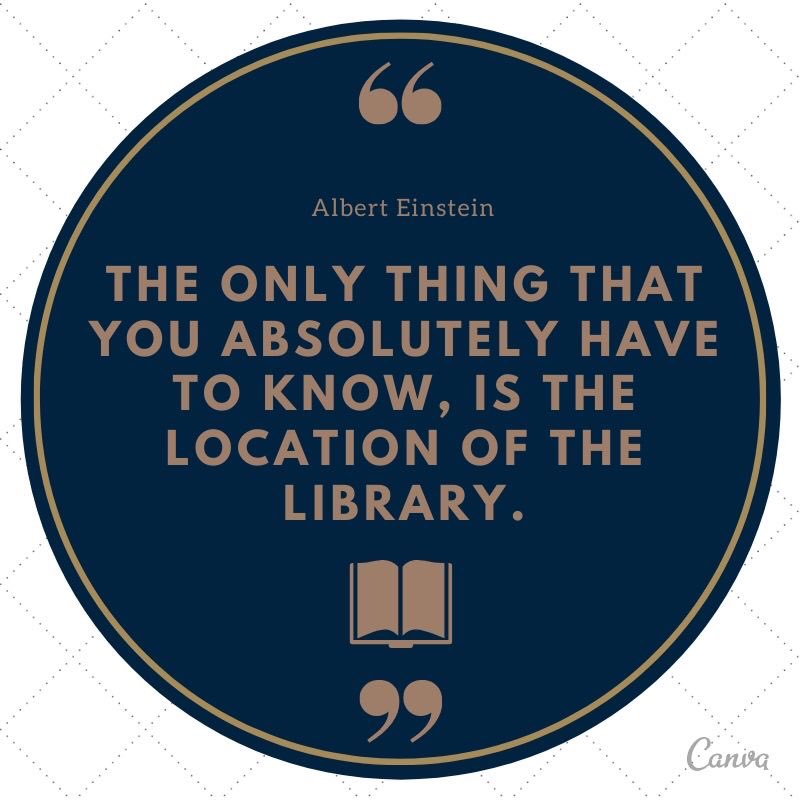 ReviveAus's tweet photo. Einstein - you are a genius! 😆👍🏻👌🏻👏🏻 #books #library #Einstein #reading https://t.co/UNsfCHUvkD