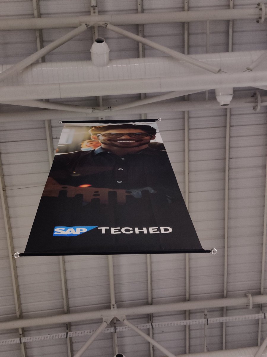 arunKaugustine's tweet photo. #SAPTechEd 2019 All set to start.... https://t.co/EmM3Q7NKqH