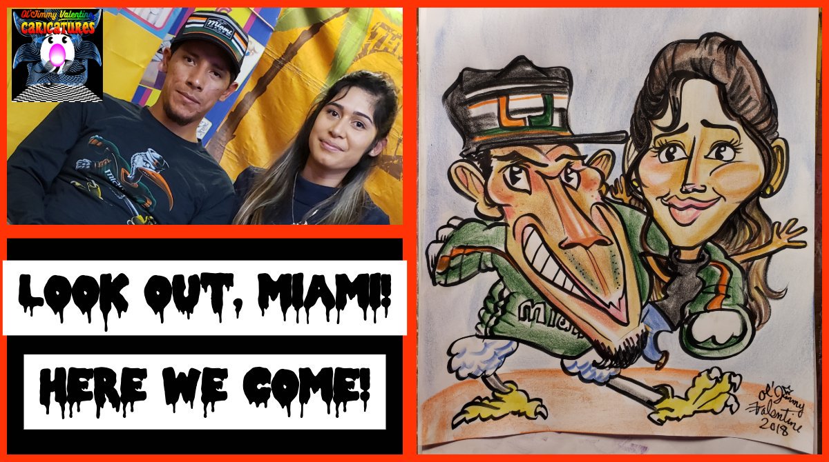 It's that time of year again when we go down to Miami &amp; get the holidays jump-started at Santa's Enchanted Forest. Here is a favorite of mine I did last year.

#Events #caricature #似顔絵  #كاريكاتير #sketch #art #cartoon #portrait #live #santasenchantedforest #miami 
#canes