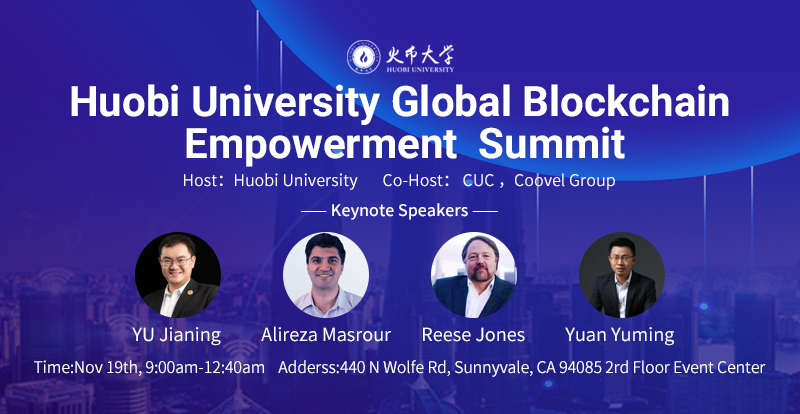 HTX_Global's tweet photo. 🤔Are you in Silicon Valley? 

Join Huobi Universities Global #Blockchain 
Empowering Summit on Nov.19th in #Sunnyvale!

☑️Listen to top-level keynotes 

☑️Join discussions on #tech, #apps, &amp; #investments

☑️Expand your network

🔥More:https://t.co/J67sG3d7XF https://t.co/UJNHXUbUtJ