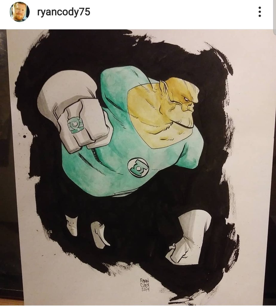 theGLcorps's tweet image. .@ryancody just showing off on Instagram. #GreenLantern #POOZER