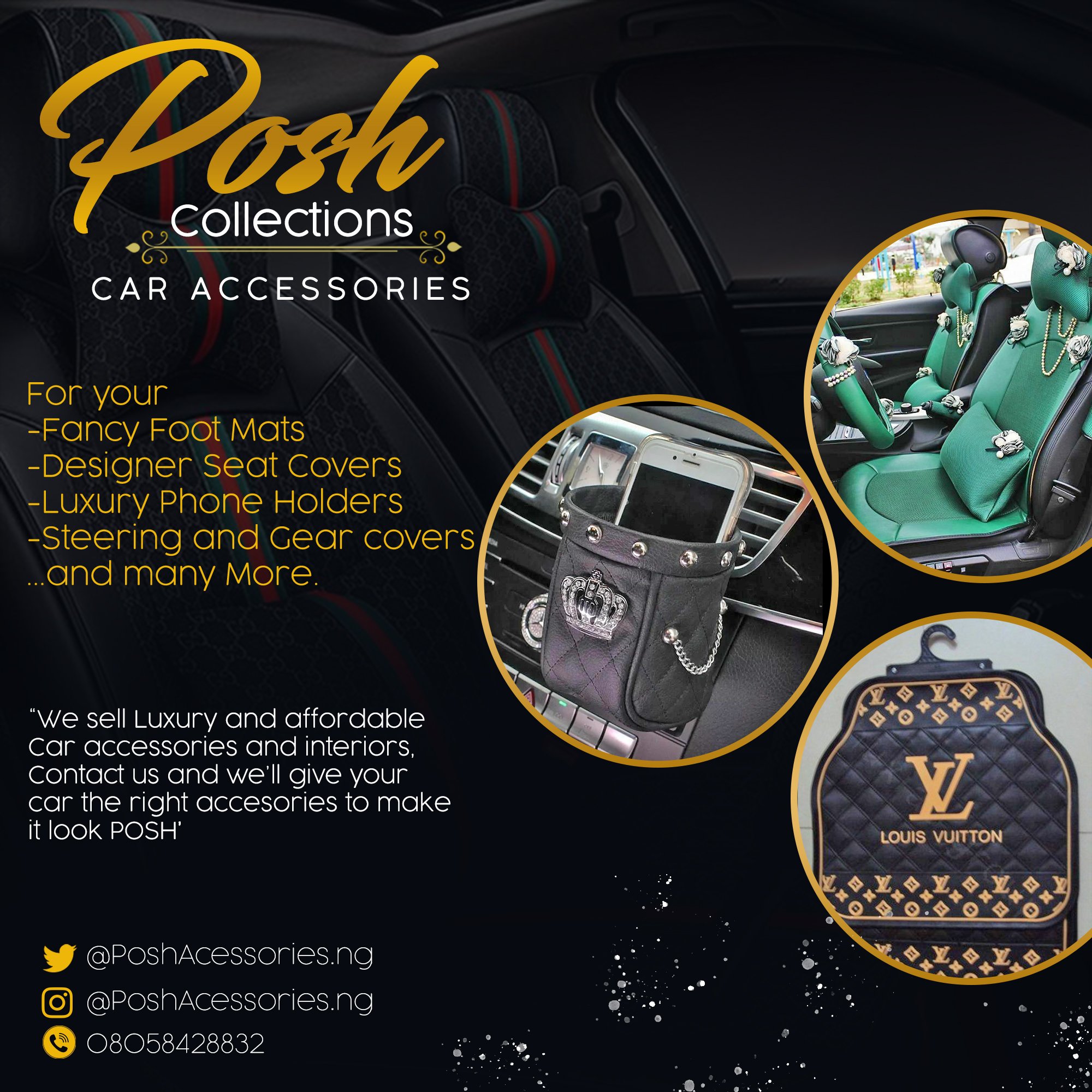 Posh car Accessories CarAccessoriies X