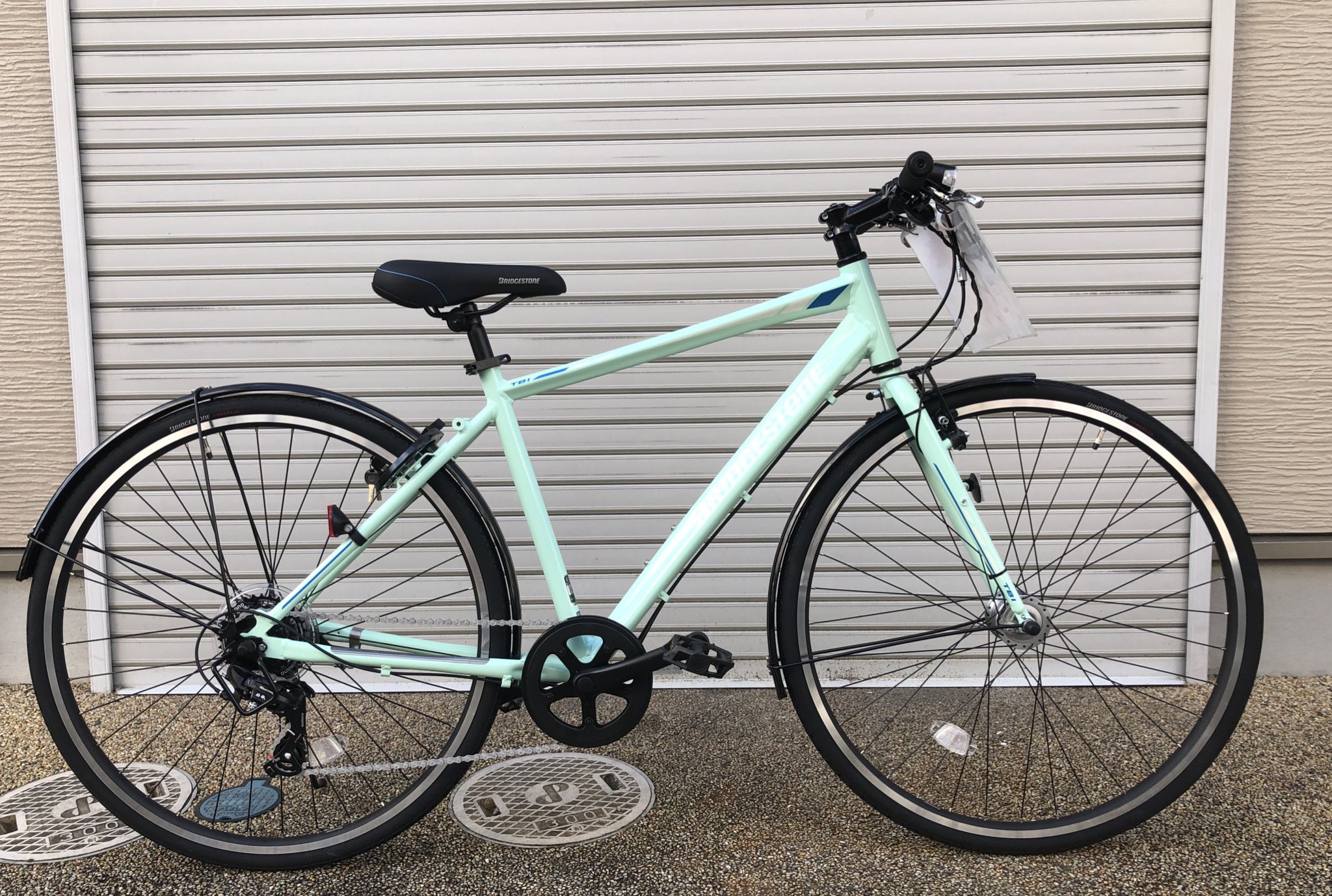 27インチ】【クロスバイク】ブリヂストン TB1 ミストグリーン