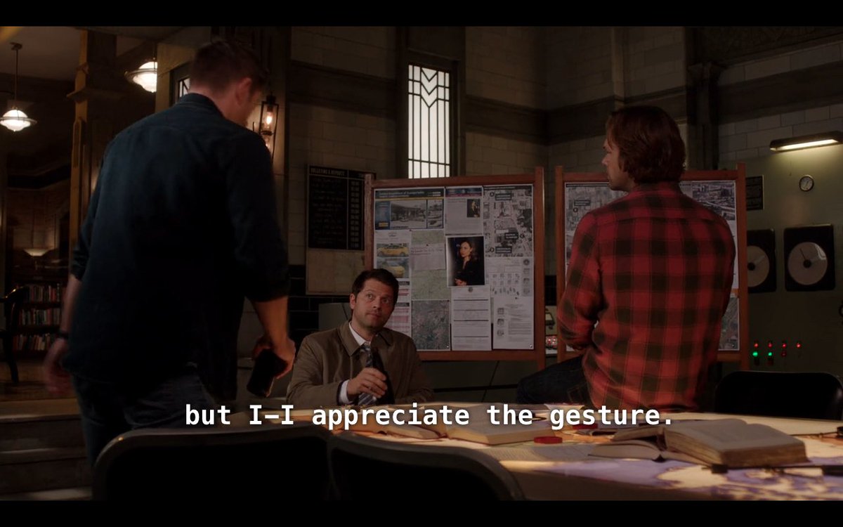 undeniable that i've had actual real life sexual relationships of which i was literally a part which were on the whole less exhilarating to me than the way dean's dumb fingers drag around cas' shoulder here before moving away , ,was i dropped on my head as a baby?? i don't know!