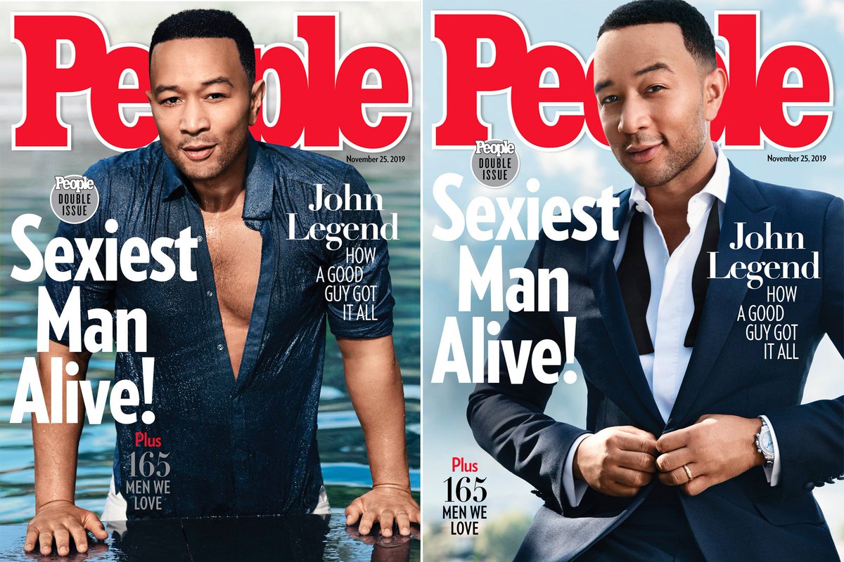 POPISREAL1's tweet photo. John Legend-Sexiest Man Alive: Riiigggghhhhttt. https://t.co/56rKXdJXxF #JohnLegend #SexiestManAlive #People #Peoplemagazine #laineygossip #tmz #cbc #toronto #montreal #vancouver #losangeles #ChrissyTeigen #yvr #RHOC #BradPitt #IdrisElba #BeniciodelToro https://t.co/iZP4kD7ddk