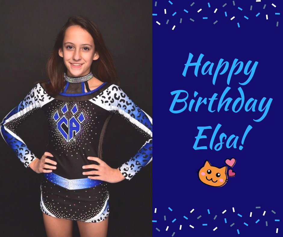 CA_TitaniumCats's tweet photo. Happy Birthday Elsa!! Have a clawesome day!! ππ€πΎ #birthdaylove #titaniumcats #titaniumcrew @elsascheide https://t.co/H99ZmUasiE