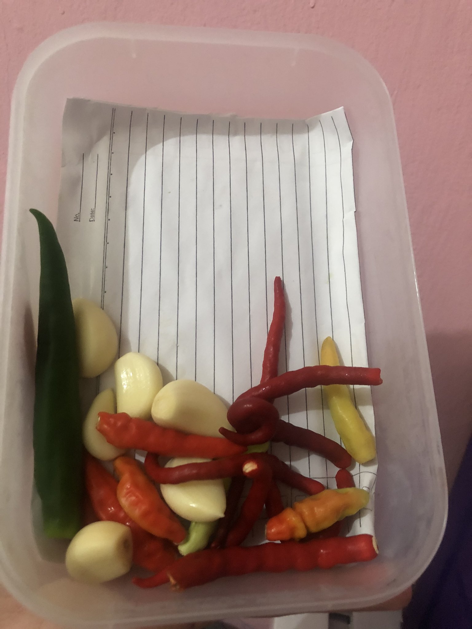 Food preparation bulan ramadan - cara menyimpan cabai