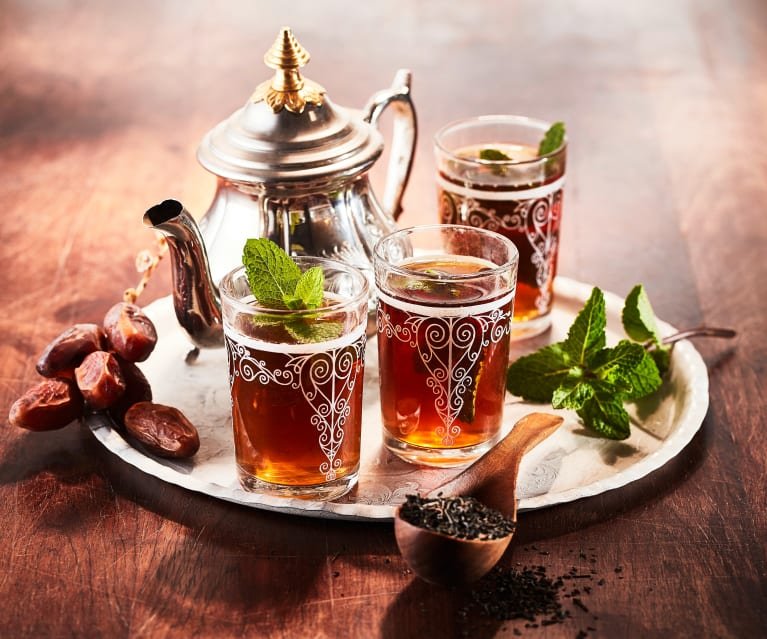 MoroccoGuided's tweet photo. Morocco Mint Tea - symbolic not only of Moroccan cuisine but also of Moroccan hospitality &amp; culture. Many families serve the markedly sweet beverage several times a day with or without food, &amp; both drop-in and invited-company can expect to be offered tea as a welcoming gesture. https://t.co/QOu68q6ZwO