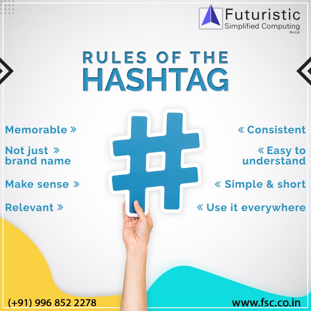 fscindia's tweet photo. Is the Hashtag Next Branding Tool?🤔
✔️YES! 😍
✔️Hashtags promote engagement
✔️Hashtags allow you to gain traction especially in a niche business
Visit Now : 👉 https://t.co/JIrzZTIMbv
#Hashtags #DigitalMarketingTrends #FSCIndia #FSC #DigitalMarketing #ORM #Branding https://t.co/NZAUua8zZZ