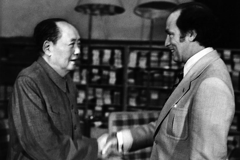 85) Rockefeller and Strong's close friend, Pierre Trudeau, was also a strong supporter of Communism.