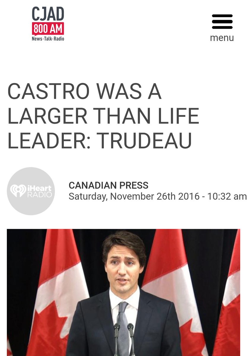 87) Of course, the Trudeau family and the Castro family were very close.