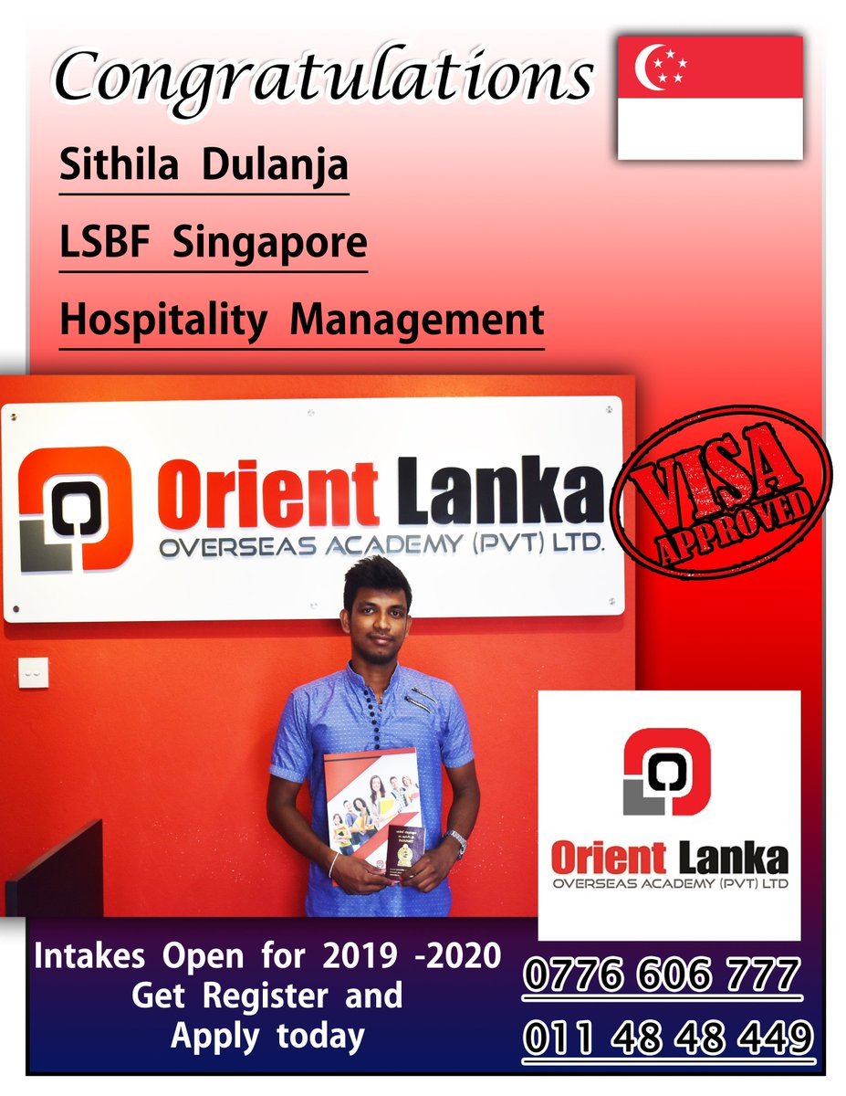 OrientLankaLK's tweet photo. few of our newly granted student visas...!!!! ✈🎓 #orientlanka #studentvisa #SriLanka https://t.co/hDPzCVpWHb