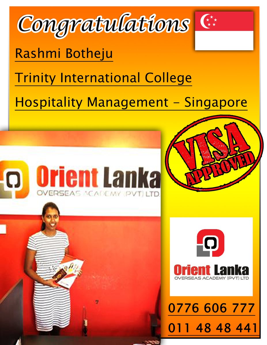 OrientLankaLK's tweet photo. few of our newly granted student visas...!!!! ✈🎓 #orientlanka #studentvisa #SriLanka https://t.co/hDPzCVpWHb