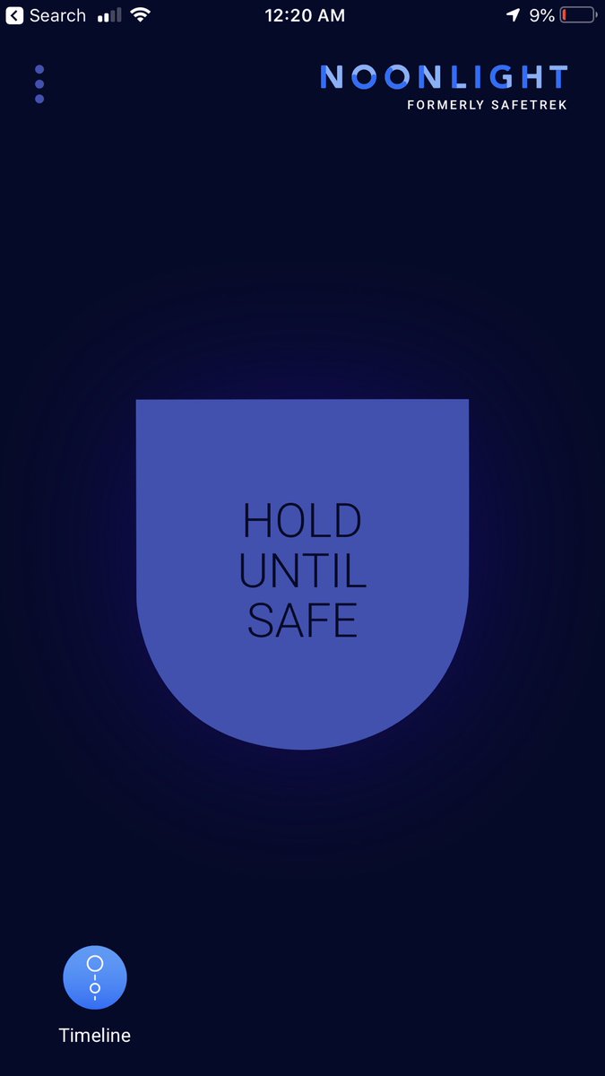 chloeeee____'s tweet image. EVERYONE should have this app. this is the best app ever, I 100% recommend. you hold down the button &amp;amp; if you release it, you have 10 seconds to type in your pin &amp;amp; if you don’t, it sends police to your EXACT location