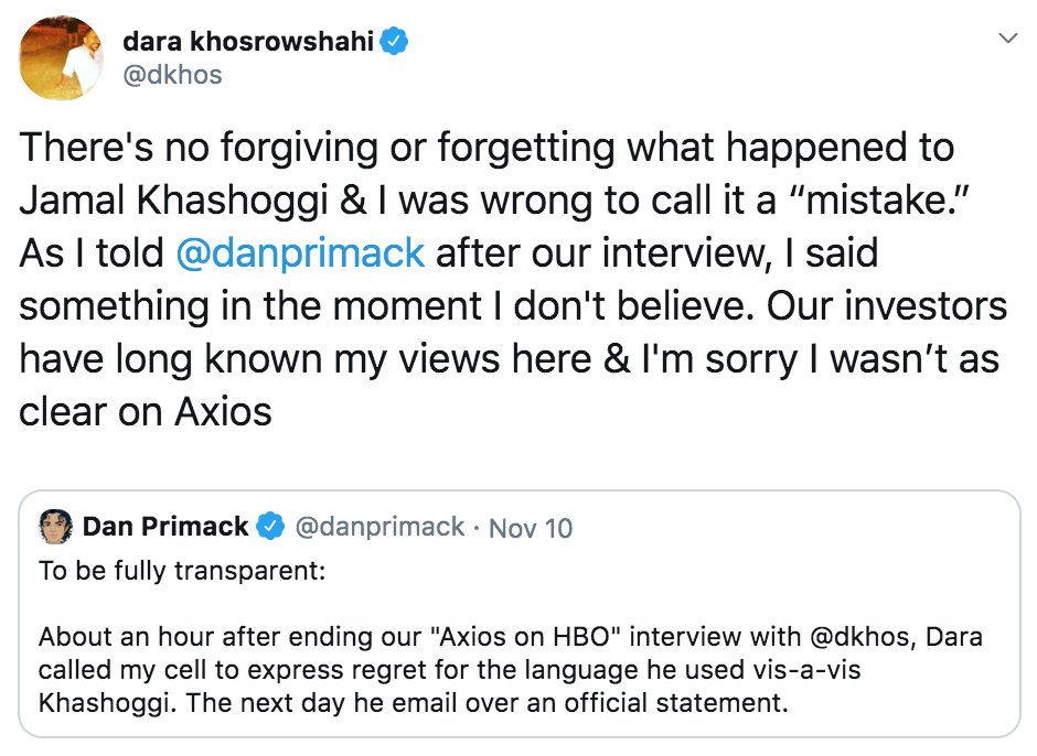 55/ The next day, Khosrowshahi retweeted Primack's tweet with the following comment: