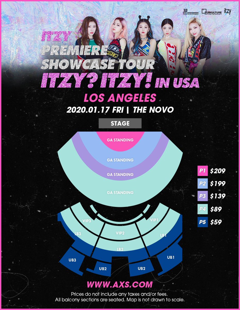 The Novo Seating Chart Vip