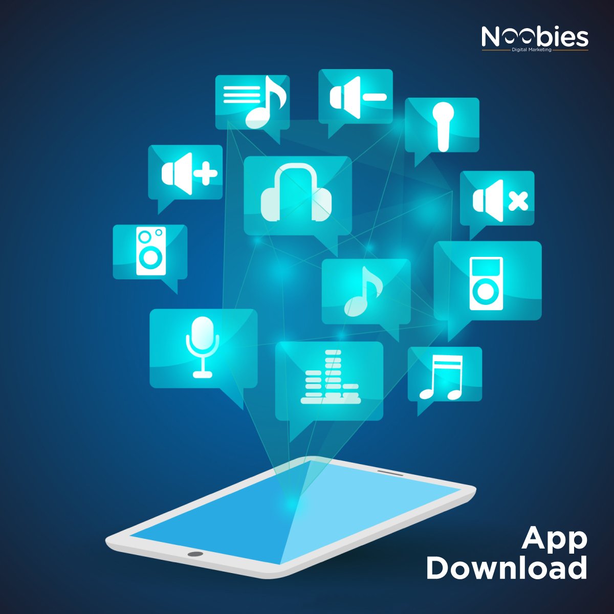 NoobiesM's tweet image. Attract more Audience! Make people to engage into your App World #DigitalMarketing