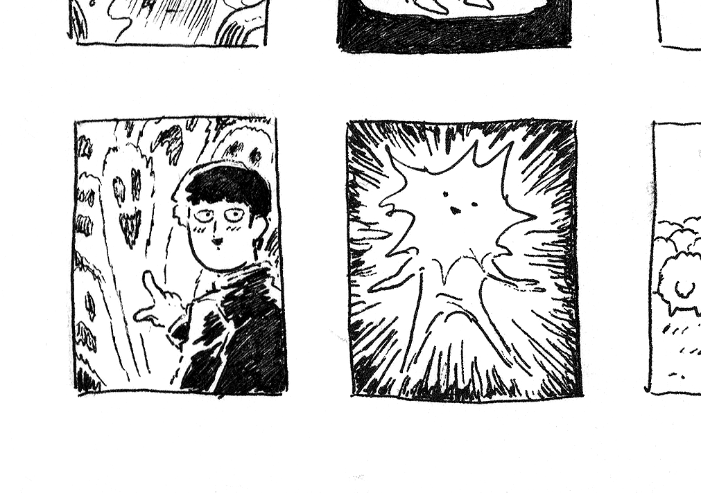 #tinydays day 10 (mob scene redraw!), day 11 (a little guy), and day 12 (some sheep) 