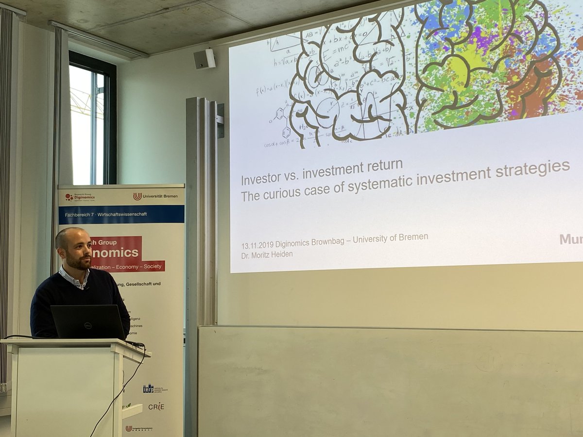 LHornuf's tweet photo. Today @moritzheiden from @MunichRe talks about systematic investment strategies at the #Diginomics lunchtime seminar @UniBremen. @ScalableCapDACH and @uni__augsburg would habe been proud. :-) https://t.co/xQ5jEnvSVf