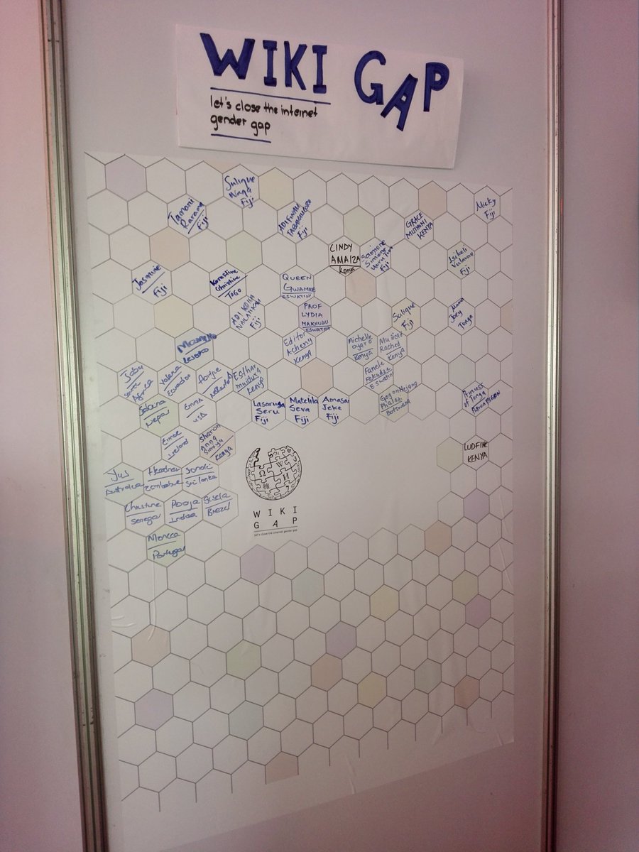 #ICPD25  #ICPDNairobiSummit 

Work Shop : 

Wiki Gap 

Let's close knternet
Gender gap

<a href="/EKotoutou/">eugenie kotoutou</a> <a href="/jabinbak/">jabin kissèm BAKOUYOU</a> <a href="/InoussaFarid/">Inoussa Farid</a> <a href="/magnissin/">Dessou Magnissin Fabrice</a> <a href="/AHayathe/">AYEVA Hayathe😍</a> @kamissoko_oury <a href="/EtongnonK/">ETONGNON Ségla kossi</a> @Delayayio <a href="/POuagaPF/">Partenariat de Ouaga</a> <a href="/OuagbeniK/">OUAGBENI Koffi</a>