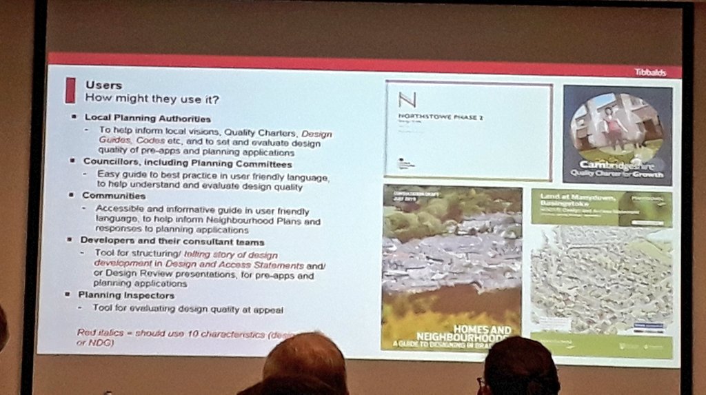 dangerrella's tweet image. She describes the purpose of the #NationalDesignGuide and how it should be used (and by who) #CommittingToQuality