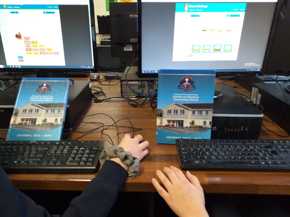 m_cormican's tweet image. First Year students from #CarrickonShannonCommunitySchool participating in the #bebraschallenge for  #techweek2019 Thank you to @jdunne_ie for collaboration and advice! @JctCoding @PDST_TechinEd