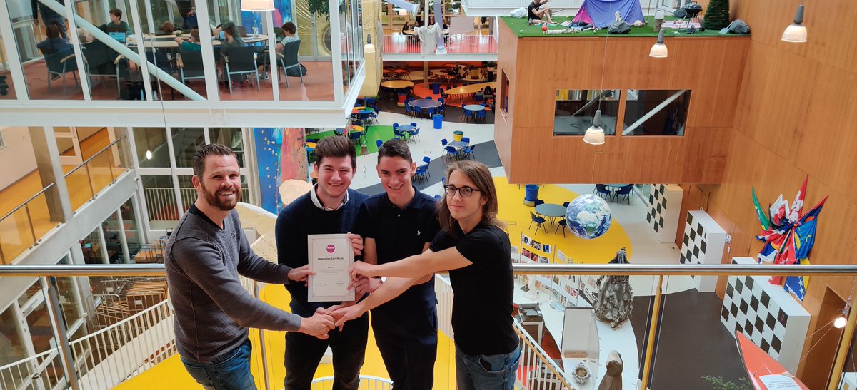 Today I had the privilege to give our @agoraroermond students the #hundrED2020 Innovation Certificate for their product <a href="/egodact/">Egodact</a> a digital learning environment. Check them out on hundred.org/en/innovations… <a href="/HundrEDorg/">HundrED.org</a>
