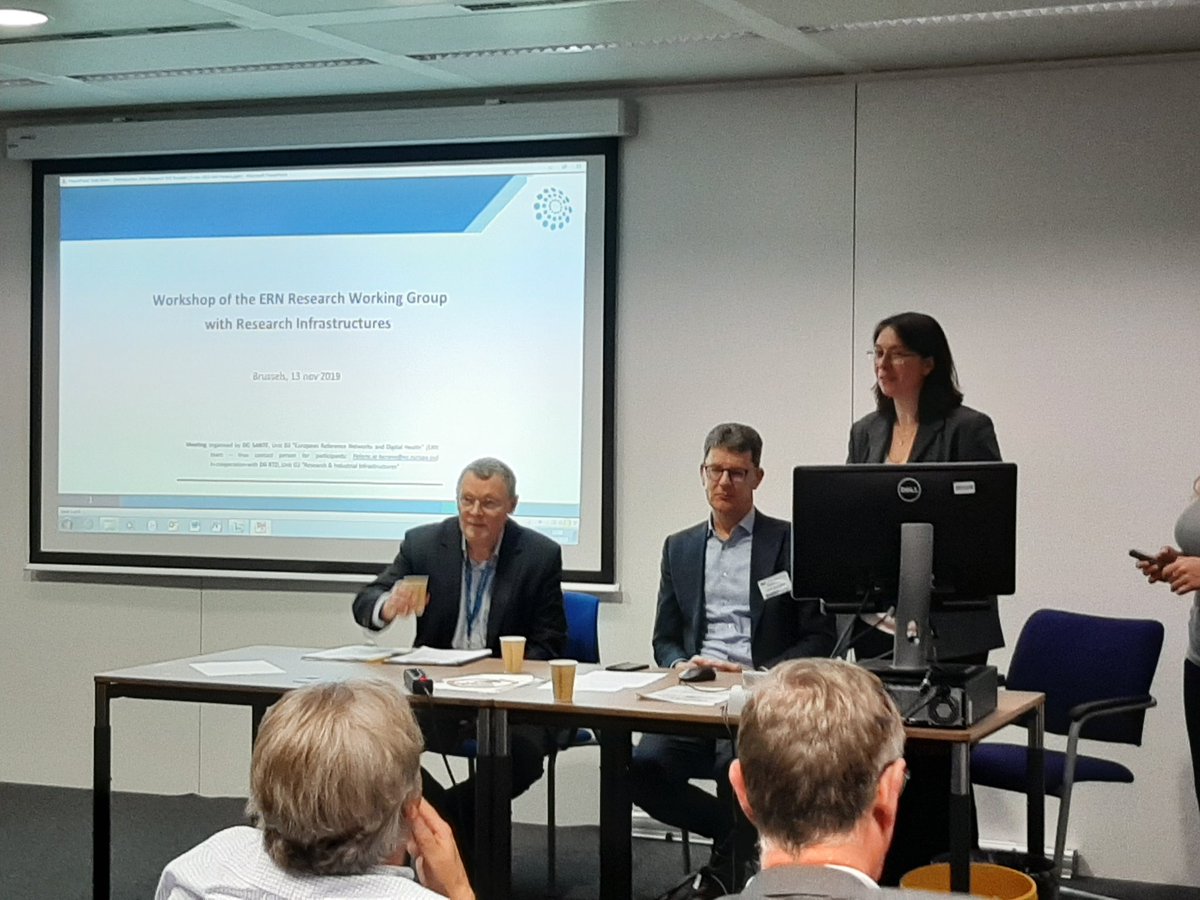 Leroux29592065's tweet photo. Today in Brussels for the Workshop of the ERN Research Working Group with several Research Infrastructures #erneu #erneye #sharecarecure https://t.co/lDpiwZa4BR