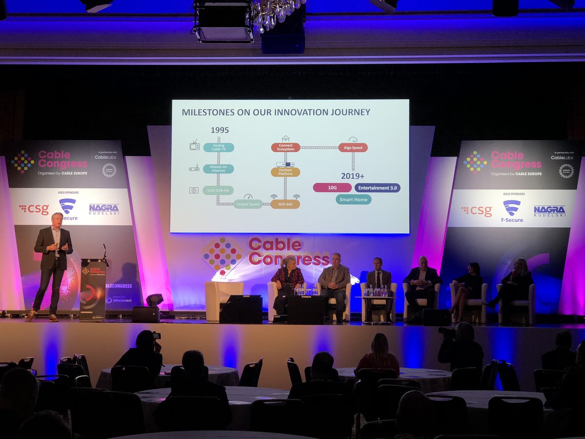 Mark Giesbers of <a href="/libertyglobal/">Liberty Global</a> says by 2030 it is estimated that there will be 60+ connected devices per household #CableCongress