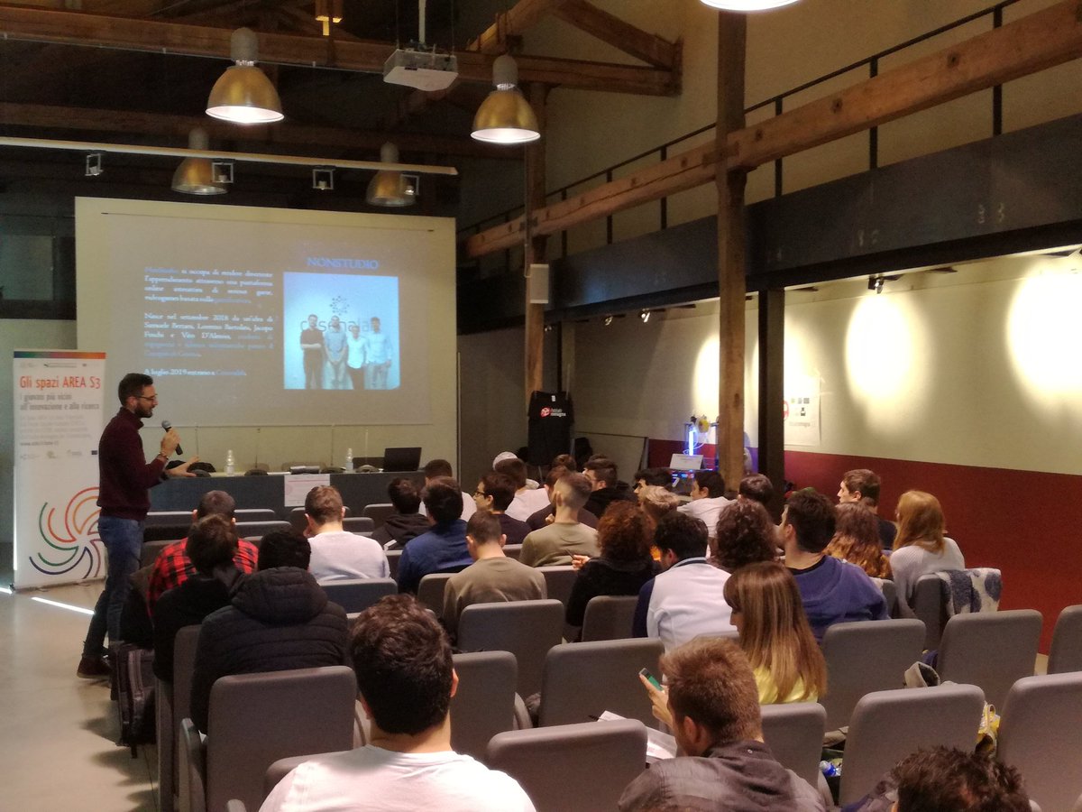 ManciK81's tweet photo. Startup e apprendimento con #gamification. #nonstudio ha cominciato il suo percorso a @cesenalab e in collaborazione con un gruppo di ricerca di psicologia di @UniboCesena. #competenze, #talenti, #innovazione e #ibridazione per sviluppare il futuro. @chapview @Fitstic @its_maker https://t.co/TRJwUegOqz
