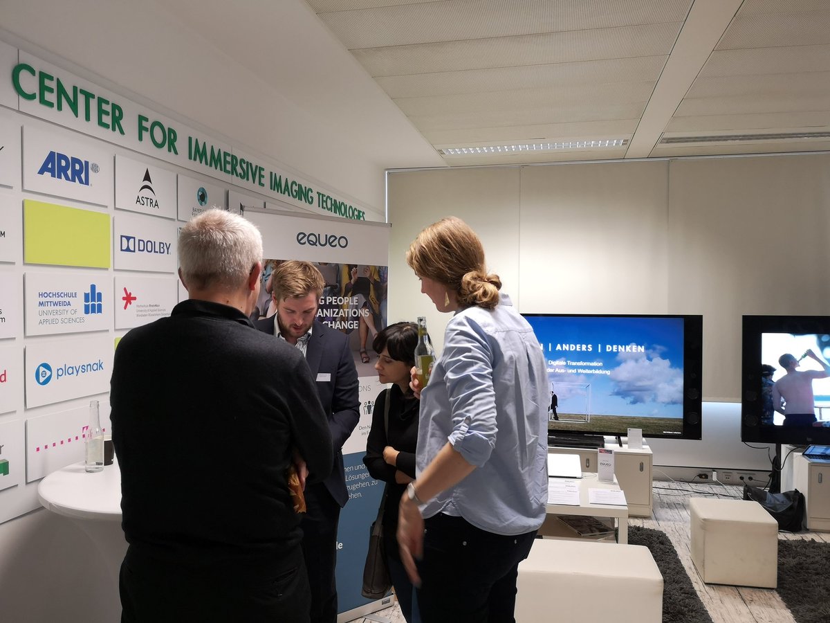 Gerade auf dem Talent Festival von <a href="/medianetbb/">medianet berlinbrandenburg e.V.</a> : Kommt vorbei - wir freuen uns, euch kennenzulernen 🤩 #Recruiting #jobs #wearehiring