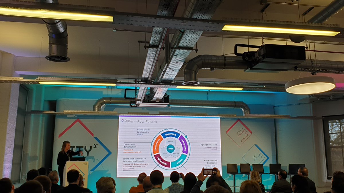 CityX - Future of Housing event today hosted by @CPCatapult Great talk by @jacitytalks sharing @placesforpeople future trends. All relevant and all something we need to focus on to create better, more sustainable homes for all #CityX2019 #environmentalemergency #foreverlivinghome
