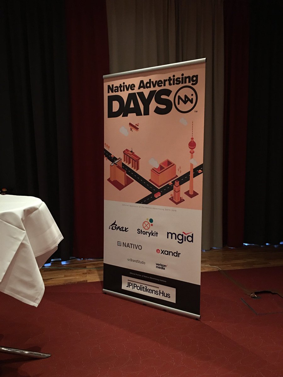brax_io's tweet photo. Great time speaking at #NativeDays19 about performance marketing to drive revenue growth using Outbrain and Taboola https://t.co/403z8gltso